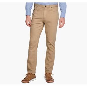 Johnston & Murphy Tan Mens Dress Pant 36W x 30L Professional Work Formal Office
